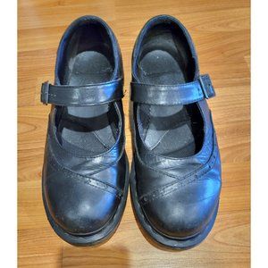 Rare! Dr Marten Alison black leather Mary Jane, Size 11